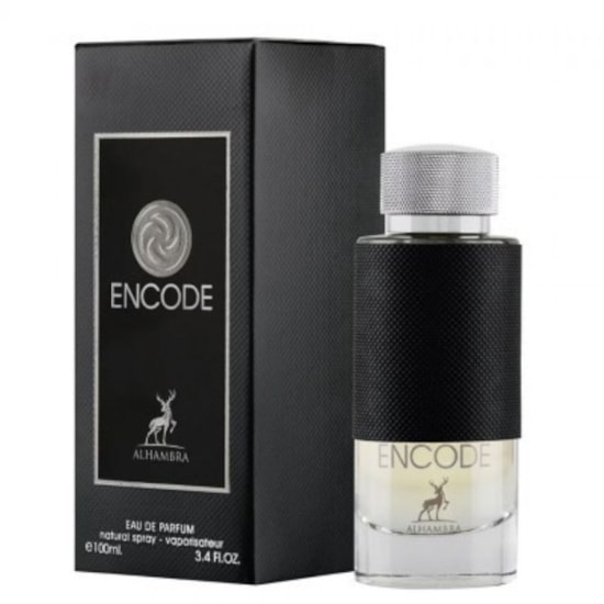 Perfume Encode Black - Alhambra - Masculino - Eau de Parfum - 100ml Perfume Encode Black - Alhambra - Masculino - Eau de Parfum - 100ml