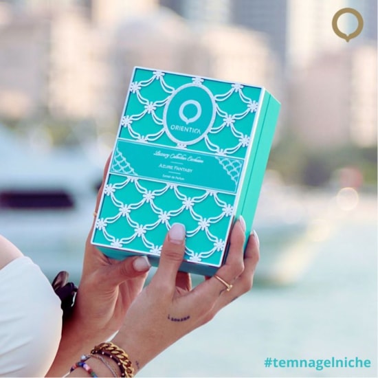 Perfume Exclusive Azure Fantasy Pocket - Orientica - Unissex - Extrait de Parfum - 10ml Perfume Exclusive Azure Fantasy Pocket - Orientica - Unissex - Extrait de Parfum - 10ml