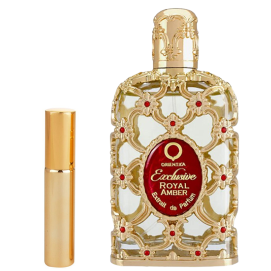 Perfume Exclusive Royal Amber Extrait Pocket - Orientica - Extrait de Parfum - 10ml Perfume Exclusive Royal Amber Extrait Pocket - Orientica - Extrait de Parfum - 10ml