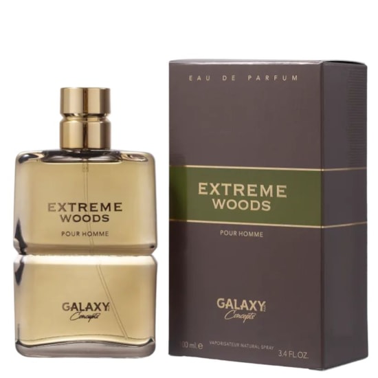 Perfume Extreme Woods - Galaxy Concept - Masculino - Eau de Parfum - 100ml Perfume Extreme Woods - Galaxy Concept - Masculino - Eau de Parfum - 100ml