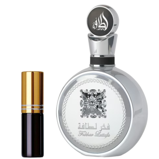 Perfume Fakhar Platin Pocket - Lattafa - Unissex - Eau de Parfum - 5ml