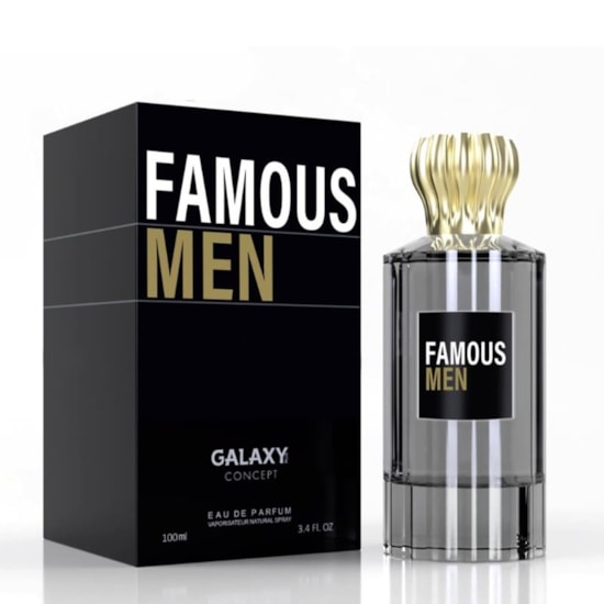 Perfume Famous Men - Galaxy Concept - Masculino - Eau de Parfum - 100ml Perfume Famous Men - Galaxy Concept - Masculino - Eau de Parfum - 100ml