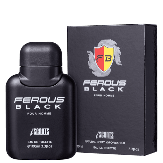 Perfume Ferous Black - I-Scents - Masculino - Eau de Toilette - 100ml Perfume Ferous Black - I-Scents - Masculino - Eau de Toilette - 100ml