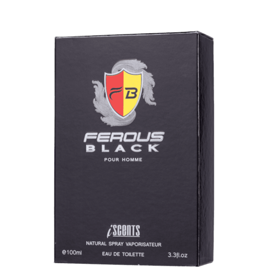Perfume Ferous Black - I-Scents - Masculino - Eau de Toilette - 100ml Perfume Ferous Black - I-Scents - Masculino - Eau de Toilette - 100ml