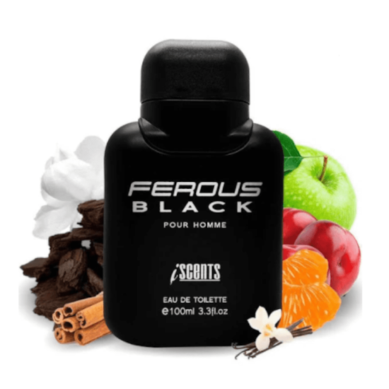 Perfume Ferous Black - I-Scents - Masculino - Eau de Toilette - 100ml Perfume Ferous Black - I-Scents - Masculino - Eau de Toilette - 100ml
