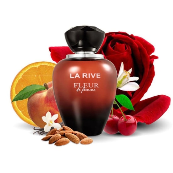 Perfume Fleur de Femme - La Rive - Feminino - Eau de Parfum - 90ml Perfume Fleur de Femme - La Rive - Feminino - Eau de Parfum - 90ml