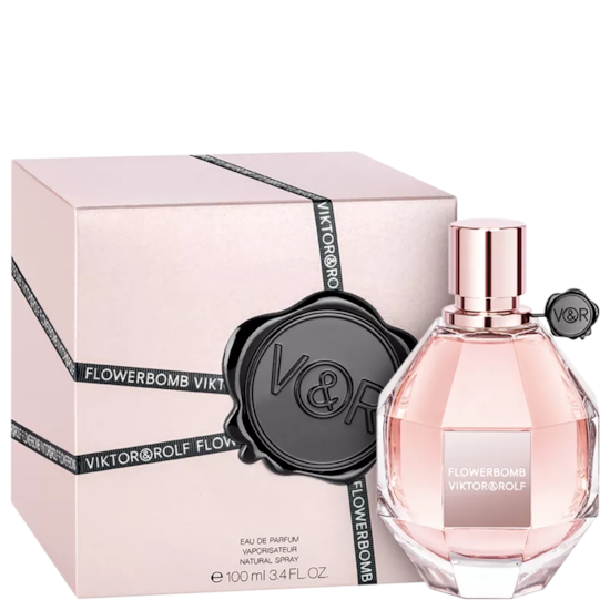 Perfume Flowerbomb - Viktor & Rolf - Feminino - Eau de Parfum - 100ml