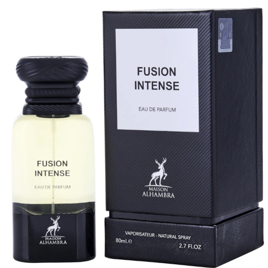 Perfume Fusion Intense - Alhambra - Unissex - Eau de Parfum - 80ml