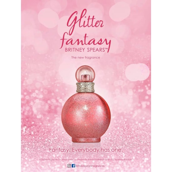 Perfume Glitter Fantasy - Britney Spears - Eau de Toilette - 100ml Perfume Glitter Fantasy - Britney Spears - Eau de Toilette - 100ml