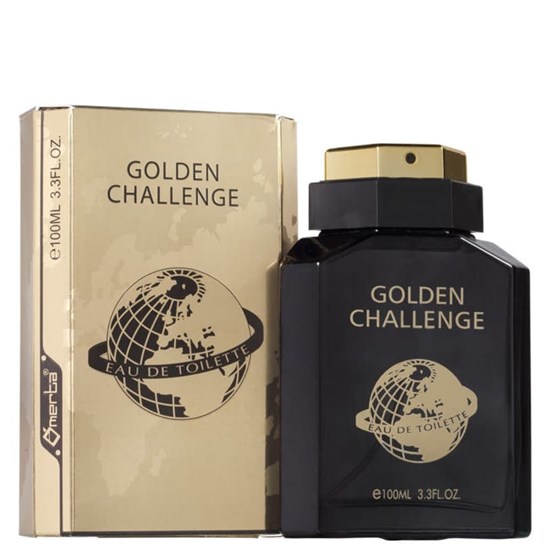 Perfume Golden Challenge - Omerta Coscentra - Masculino - Eau de Toilette - 100ml