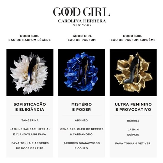 Perfume Good Girl - Carolina Herrera - Feminino - Eau de Parfum - 30ml