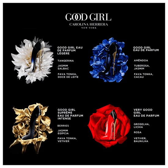 Perfume Good Girl - Carolina Herrera - Feminino - Eau de Parfum - 80ml Perfume Good Girl - Carolina Herrera - Feminino - Eau de Parfum - 80ml