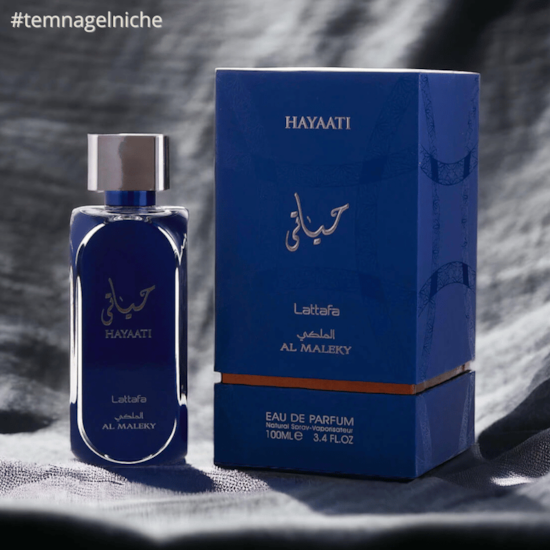 Perfume Hayaati Al Maleky - Lattafa - Masculino - Eau de Parfum - 100ml