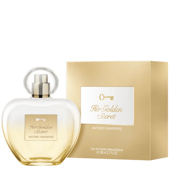 Perfume Her Golden Secret - Antonio Banderas - Feminino - Eau de Toilette - 80ml Perfume Her Golden Secret - Antonio Banderas - Feminino - Eau de Toilette - 80ml