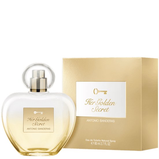 Perfume Her Golden Secret - Antonio Banderas - Feminino - Eau de Toilette - 80ml
