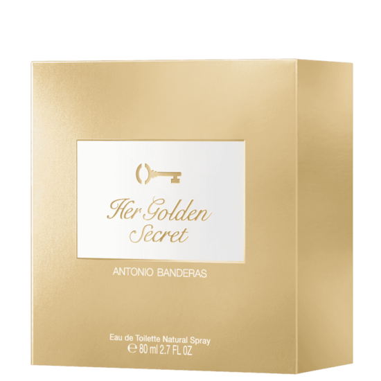Perfume Her Golden Secret - Antonio Banderas - Feminino - Eau de Toilette - 80ml Perfume Her Golden Secret - Antonio Banderas - Feminino - Eau de Toilette - 80ml