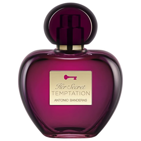 Perfume Her Secret Temptation - Antonio Banderas - Feminino - Eau de Toilette - 80ml Perfume Her Secret Temptation - Antonio Banderas - Feminino - Eau de Toilette - 80ml