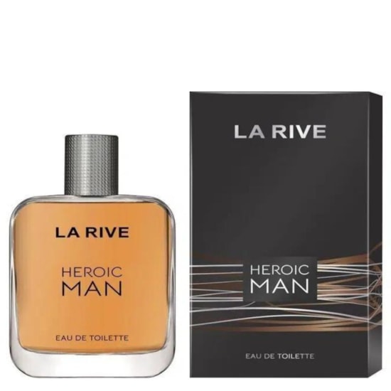 Perfume Heroic Man - La Rive - Masculino - Eau de Toilette - 100ml Perfume Heroic Man - La Rive - Masculino - Eau de Toilette - 100ml