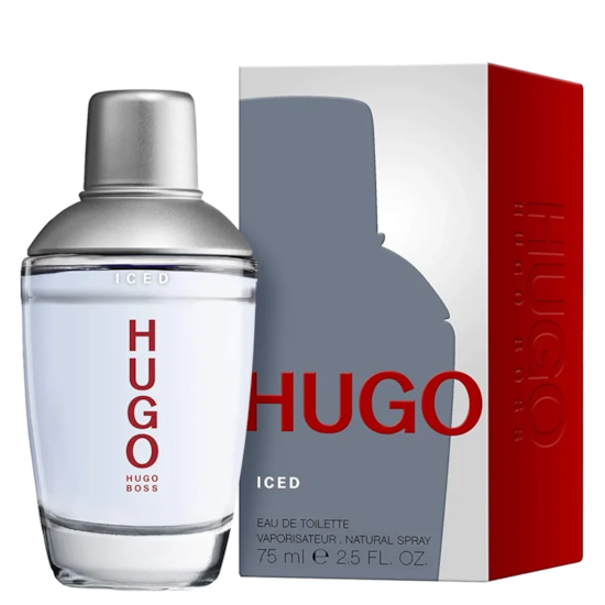 Perfume Hugo Iced - Hugo Boss - Masculino - Eau de Toilette - 75ml