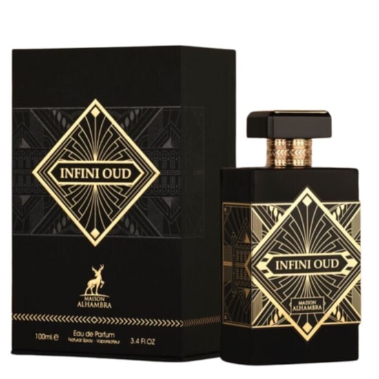 Perfume Infini Oud - Alhambra - Unissex - Eau de Parfum - 100ml Perfume Infini Oud - Alhambra - Unissex - Eau de Parfum - 100ml