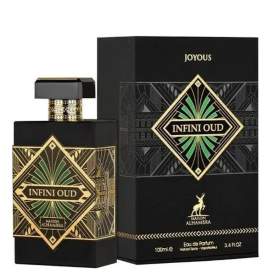 Perfume Infini Oud Joyous  - Alhambra - Unissex - Eau de Parfum - 100ml