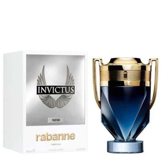 Perfume Invictus Parfum - Paco Rabanne - Masculino - Parfum - 100ml