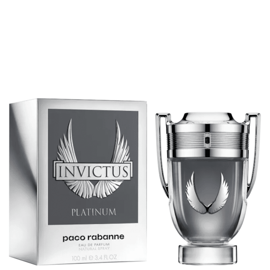Perfume Invictus Platinum - Paco Rabanne - Masculino - Eau de Parfum - 100ml Perfume Invictus Platinum - Paco Rabanne - Masculino - Eau de Parfum - 100ml