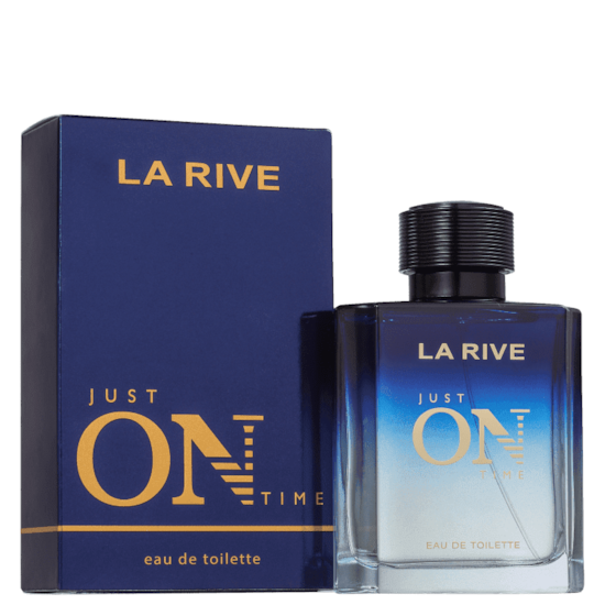 Perfume Just On Time - La Rive - Masculino - Eau de Toilette - 100ml Perfume Just On Time - La Rive - Masculino - Eau de Toilette - 100ml