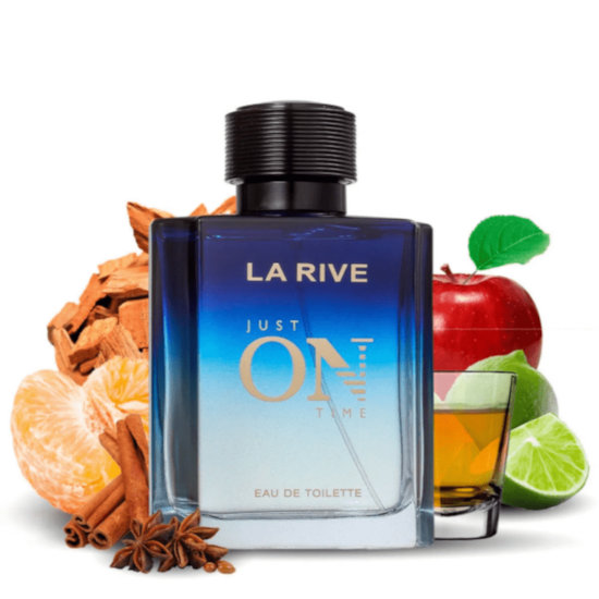 Perfume Just On Time - La Rive - Masculino - Eau de Toilette - 100ml Perfume Just On Time - La Rive - Masculino - Eau de Toilette - 100ml