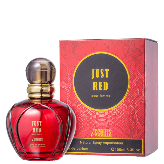 Perfume Just Red - I-Scents - Feminino - Eau de Parfum - 100ml Perfume Just Red - I-Scents - Feminino - Eau de Parfum - 100ml