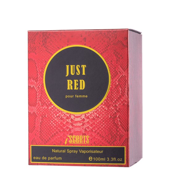 Perfume Just Red - I-Scents - Feminino - Eau de Parfum - 100ml