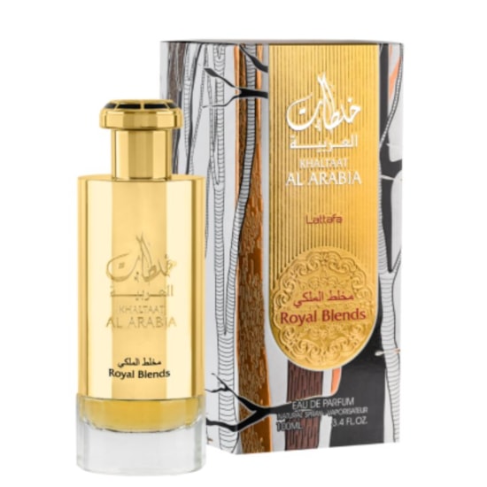 Perfume Khaltaat Al Arabia Royal Blends - Lattafa - Unissex - Eau de Parfum - 100ml Perfume Khaltaat Al Arabia Royal Blends - Lattafa - Unissex - Eau de Parfum - 100ml