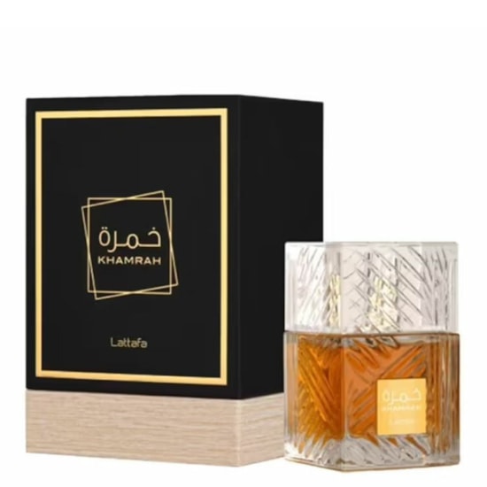 Perfume Khamrah - Lattafa - Unissex - Eau de Parfum - 100ml Perfume Khamrah - Lattafa - Unissex - Eau de Parfum - 100ml