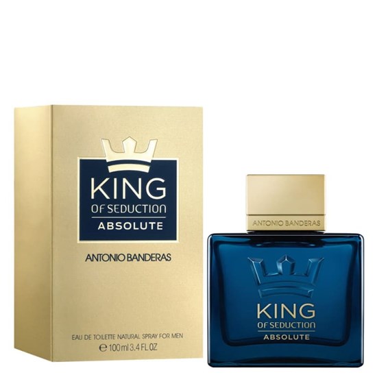Perfume King of Seduction Absolute - Antonio Banderas - Masculino - Eau de Toilette - 100ml