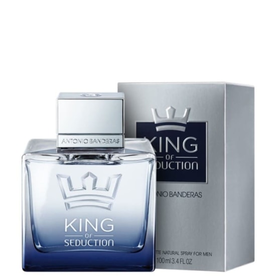 Perfume King of Seduction - Antonio Banderas - Masculino - Eau de Toilette - 100ml Perfume King of Seduction - Antonio Banderas - Masculino - Eau de Toilette - 100ml