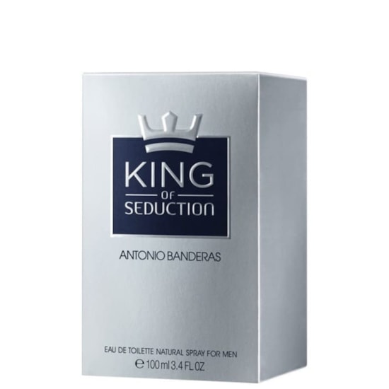 Perfume King of Seduction - Antonio Banderas - Masculino - Eau de Toilette - 100ml Perfume King of Seduction - Antonio Banderas - Masculino - Eau de Toilette - 100ml