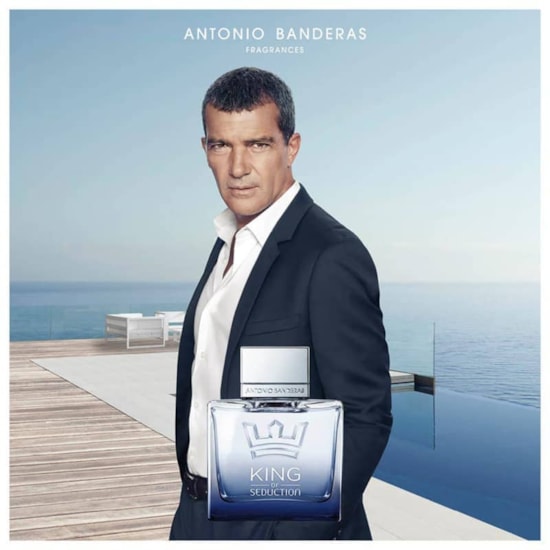 Perfume King of Seduction - Antonio Banderas - Masculino - Eau de Toilette - 100ml Perfume King of Seduction - Antonio Banderas - Masculino - Eau de Toilette - 100ml