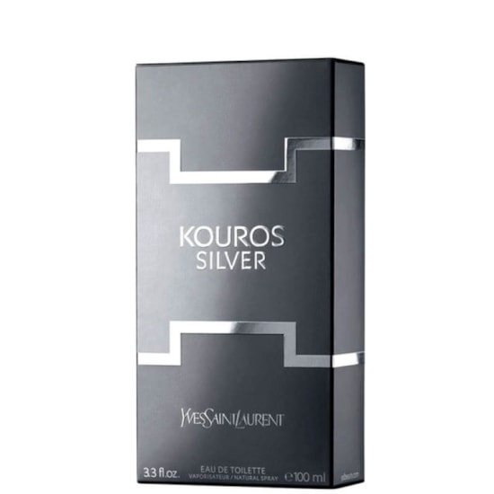 Perfume Kouros Silver - Yves Saint Laurent - Masculino - Eau de Toilette - 100ml Perfume Kouros Silver - Yves Saint Laurent - Masculino - Eau de Toilette - 100ml