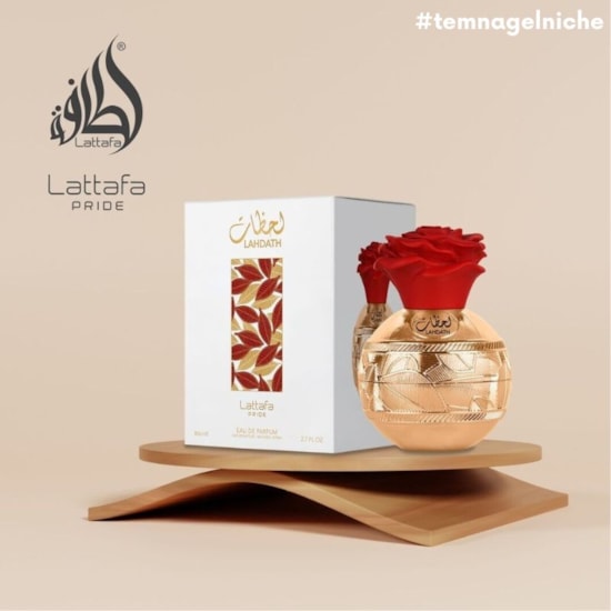 Perfume Lahdath - Lattafa - Unissex - Eau de Parfum - 80ml Perfume Lahdath - Lattafa - Unissex - Eau de Parfum - 80ml