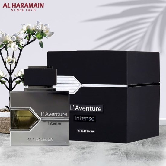 L'Aventure Intense Al Haramain Eau de Parfum Masculino - GiraOfertas