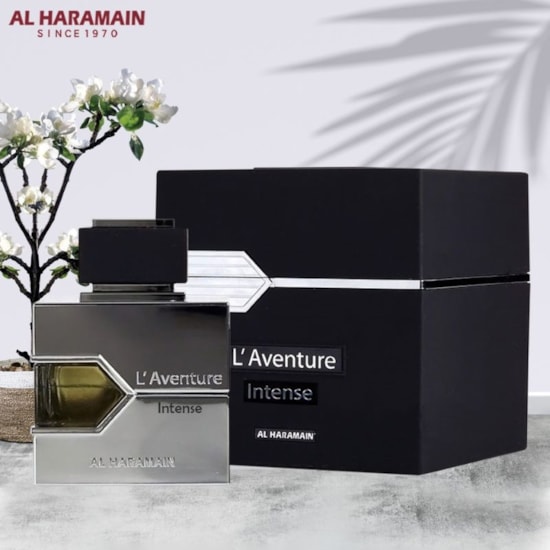 Perfume L'Aventure Intense - Al Haramain - Masculino - Eau de Parfum - 100ml Perfume L'Aventure Intense - Al Haramain - Masculino - Eau de Parfum - 100ml