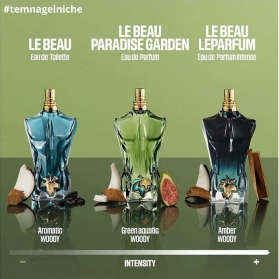 Perfume Le Beau Paradise Garden Pocket - Jean Paul Gaultier - Masculino - Eau de Parfum - 10ml Perfume Le Beau Paradise Garden Pocket - Jean Paul Gaultier - Masculino - Eau de Parfum - 10ml