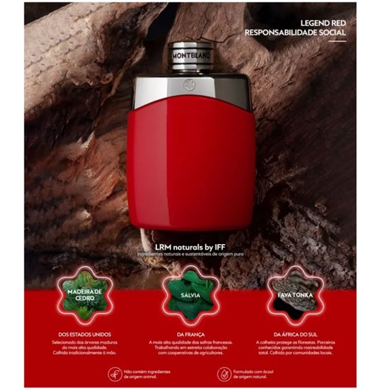 Perfume Legend Red - Montblanc - Masculino - Eau de Parfum - 100ml