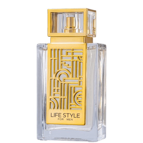 Perfume Life Style Gold For Men - Lonkoom - Masculino - Eau de Parfum - 100ml
