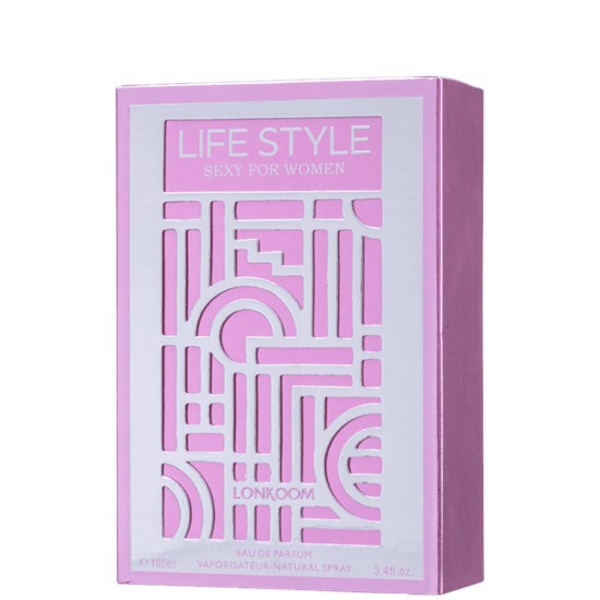Perfume Life Style Sexy For Women - Lonkoom - Feminino - Eau de Parfum - 100ml
