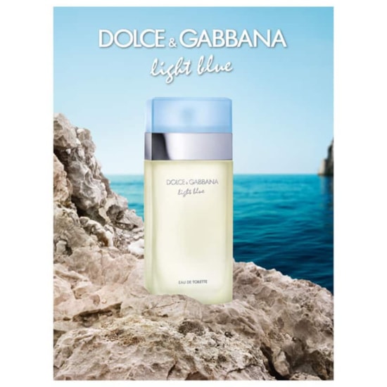 Perfume Light Blue - Dolce & Gabbana - Feminino - Eau de Toilette - 100ml Perfume Light Blue - Dolce & Gabbana - Feminino - Eau de Toilette - 100ml