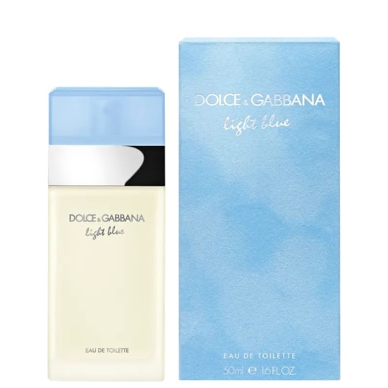 Perfume Light Blue - Dolce & Gabbana - Feminino - Eau de Toilette - 50ml Perfume Light Blue - Dolce & Gabbana - Feminino - Eau de Toilette - 50ml