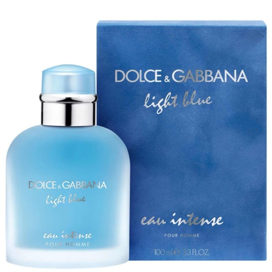 Perfume Light Blue Homme Eau Intense - Dolce & Gabbana - Masculino - Eau de Parfum - 100ml Perfume Light Blue Homme Eau Intense - Dolce & Gabbana - Masculino - Eau de Parfum - 100ml