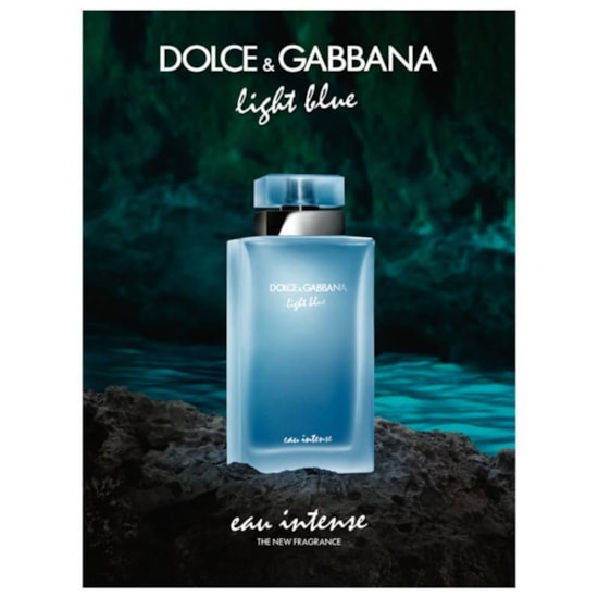 Perfume Light Blue Intense - Dolce & Gabbana - Feminino - Eau de Toilette - 100ml Perfume Light Blue Intense - Dolce & Gabbana - Feminino - Eau de Toilette - 100ml