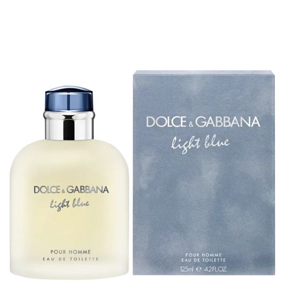 Perfume Light Blue Pour Homme - Dolce & Gabbana - Masculino - Eau de Toilette - 125ml